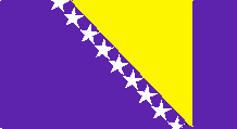 флаг Боснии и Гереговины