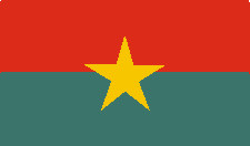 флаг Буркина Фасо