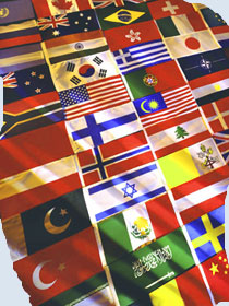 Флаги стран мира -изгоготовление.