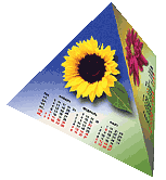 календарь пирамидка с фирменным логотипом изготовление